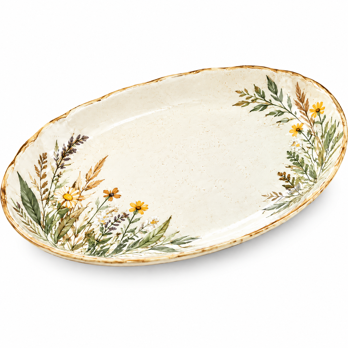 𝒙𝒆𝒗𝒒𝒐𝒓𝒛™ Meadow Oval Serving Platter — view 5