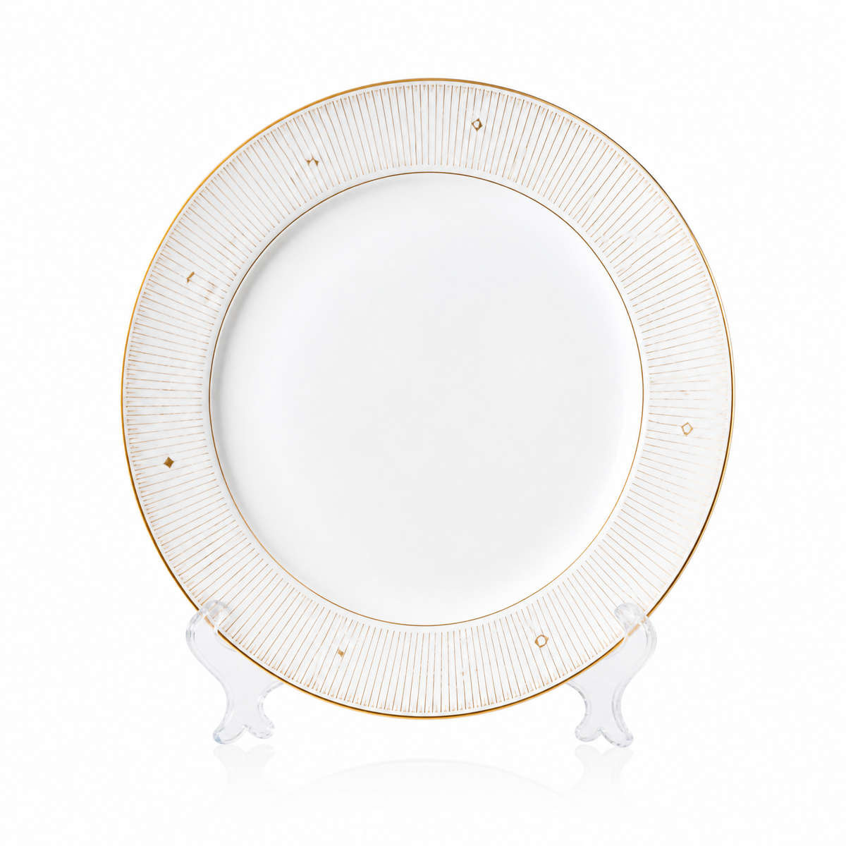 𝒙𝒆𝒗𝒒𝒐𝒓𝒛™ Celestial Rim Dinner Plate — view 5