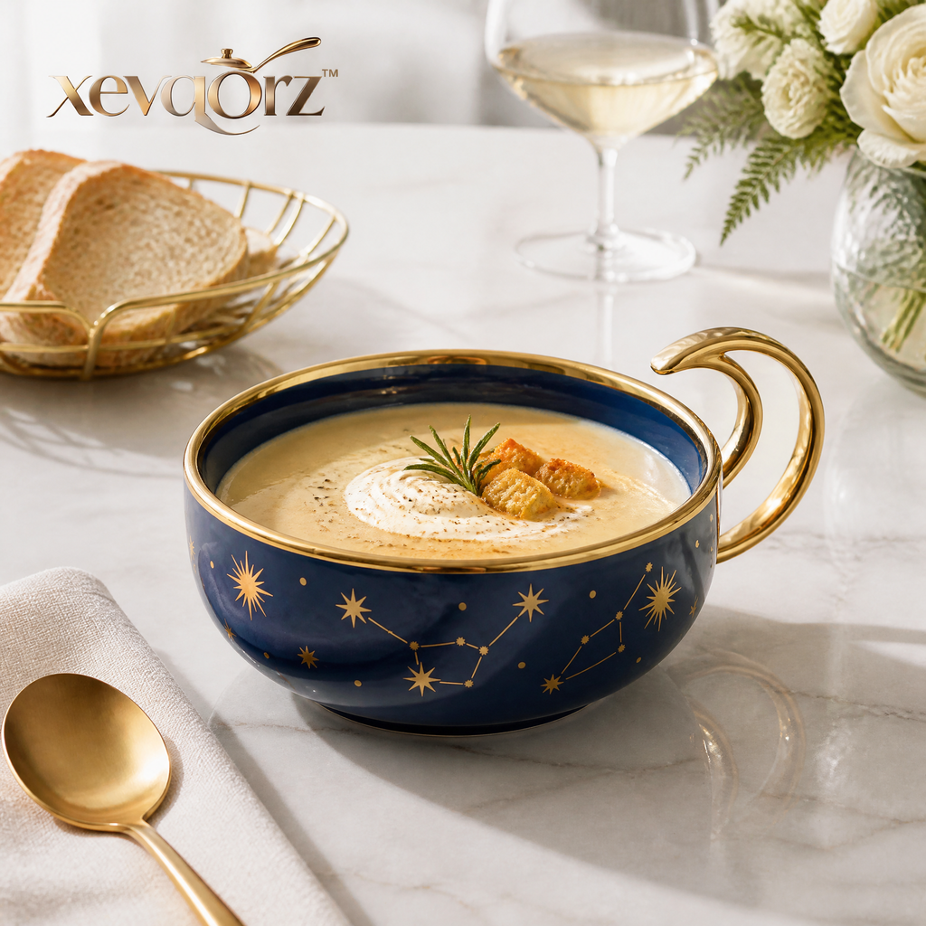 𝒙𝒆𝒗𝒒𝒐𝒓𝒛™ Celestial Star Serving Bowl — view 5