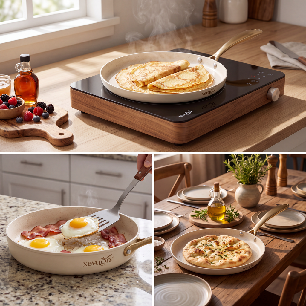 𝒙𝒆𝒗𝒒𝒐𝒓𝒛™ Essence Flat Skillet — view 2