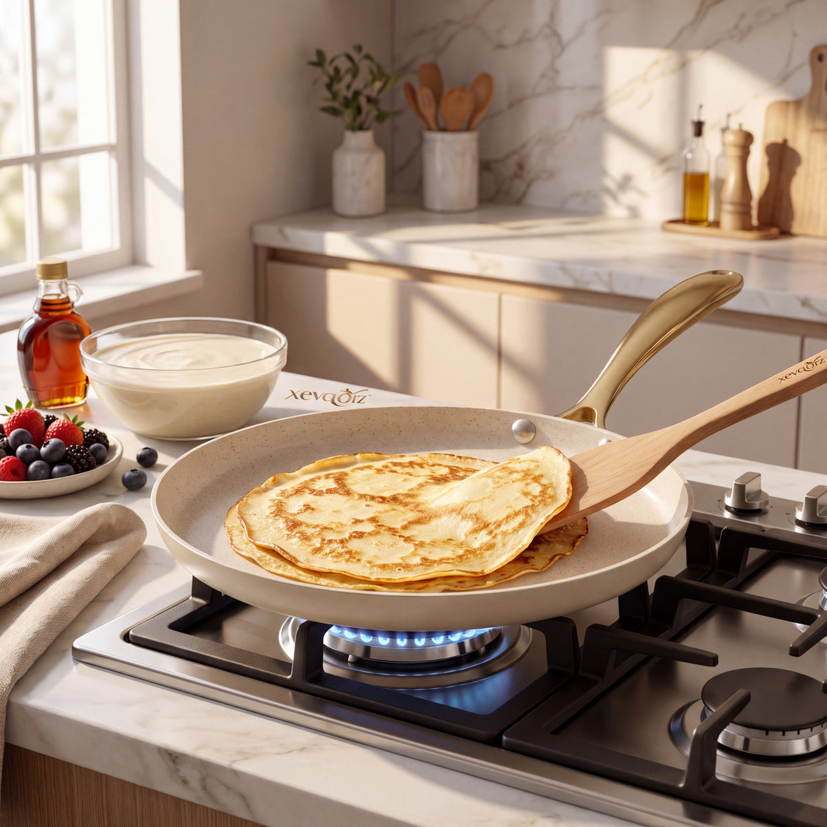 𝒙𝒆𝒗𝒒𝒐𝒓𝒛™ Essence Flat Skillet — view 3