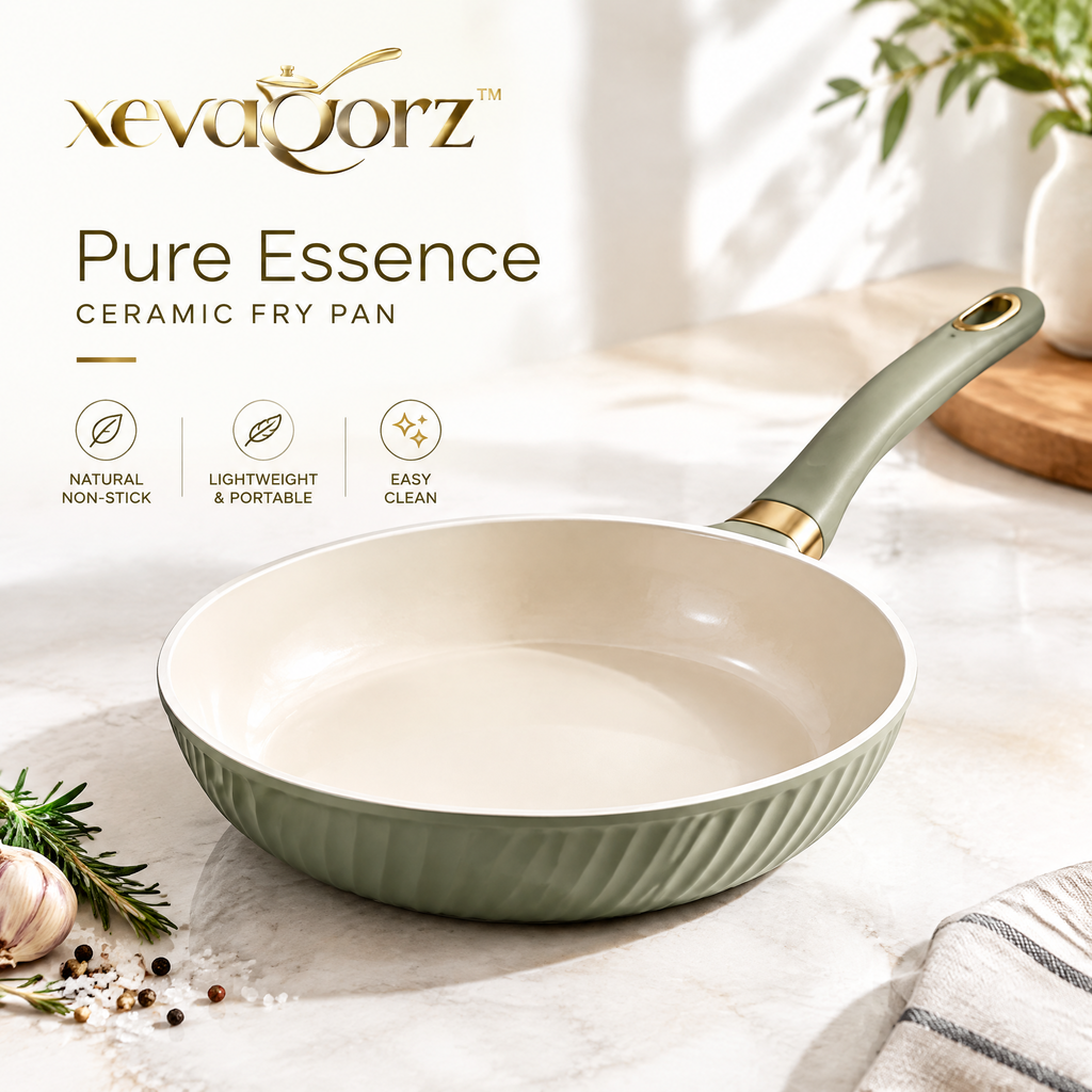𝒙𝒆𝒗𝒒𝒐𝒓𝒛™ Pure Essence Ceramic Fry Pan — view 1