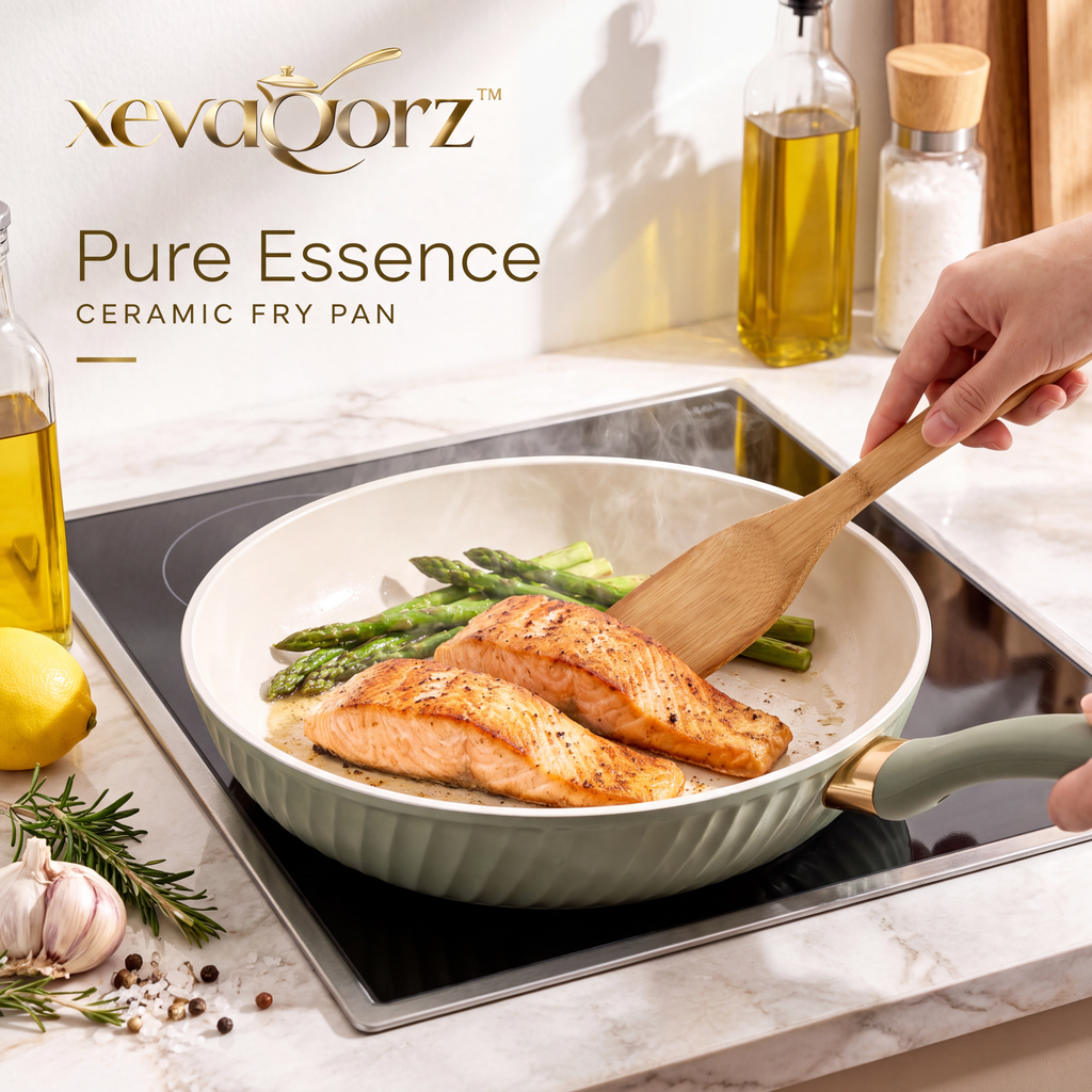 𝒙𝒆𝒗𝒒𝒐𝒓𝒛™ Pure Essence Ceramic Fry Pan — view 3
