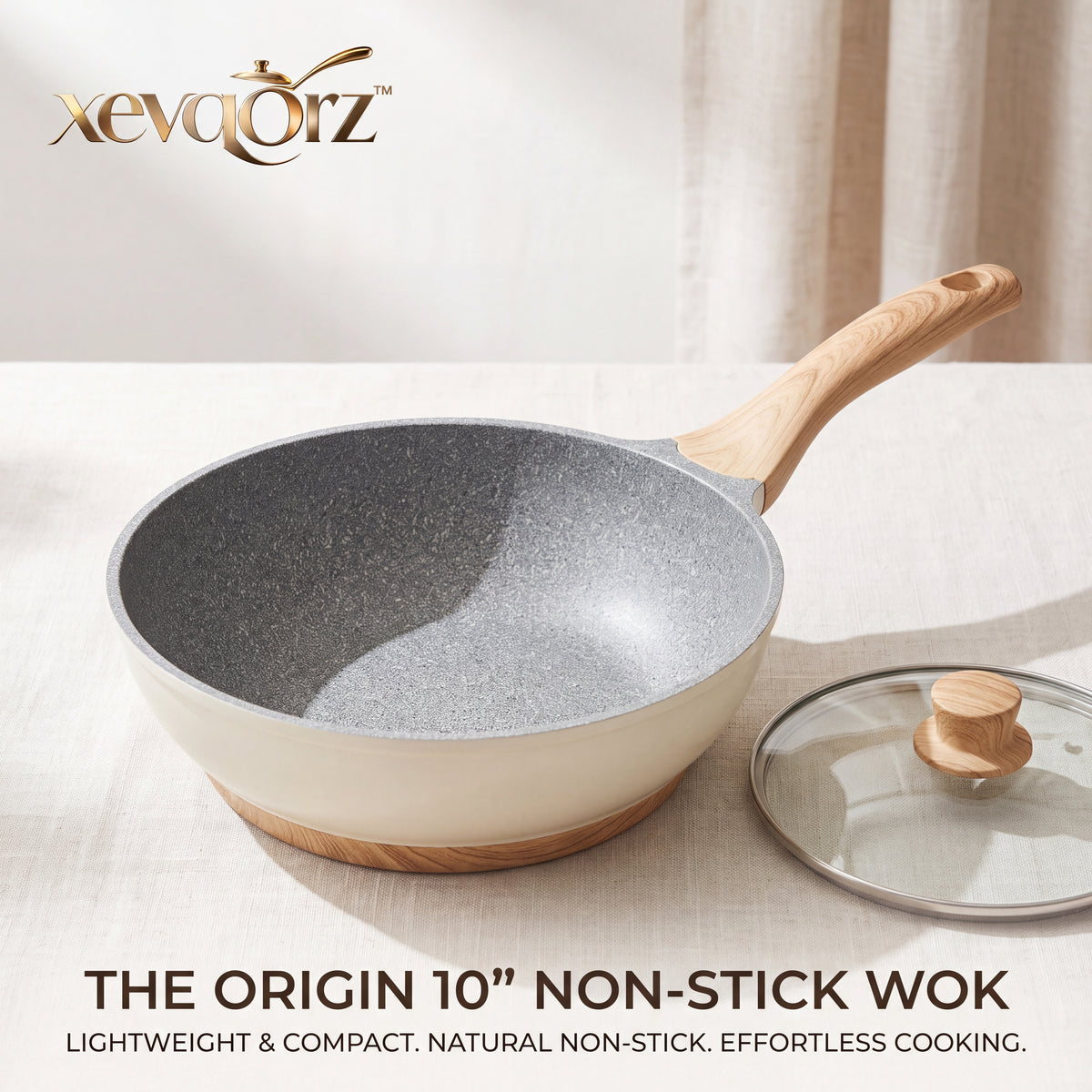 𝒙𝒆𝒗𝒒𝒐𝒓𝒛™ Origin 10-Inch Nonstick Wok — view 1