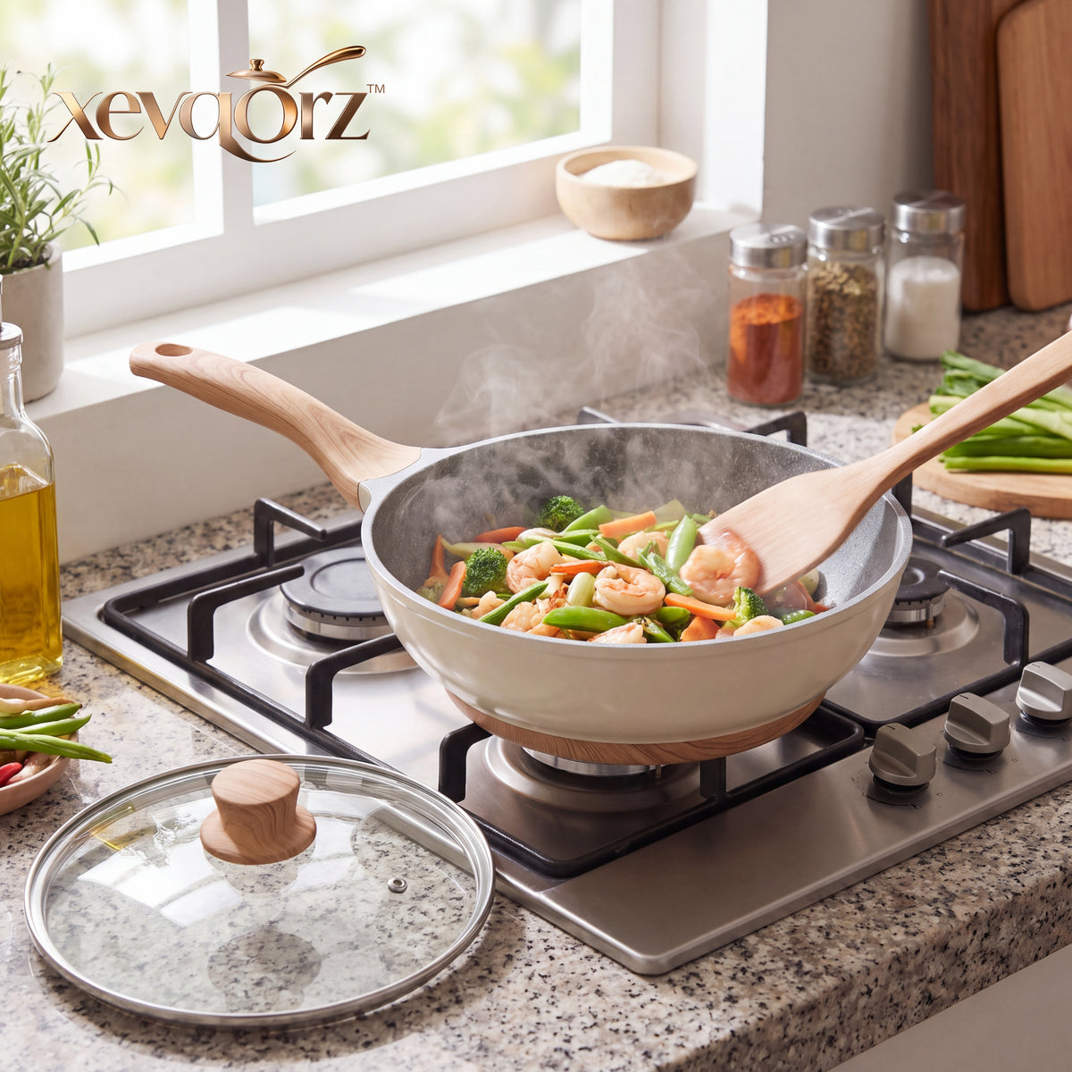 𝒙𝒆𝒗𝒒𝒐𝒓𝒛™ Origin 10-Inch Nonstick Wok — view 3